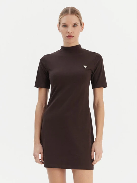 Zdjęcie produktu Guess Sukienka codzienna V6RK04 J1314 Brązowy Regular Fit