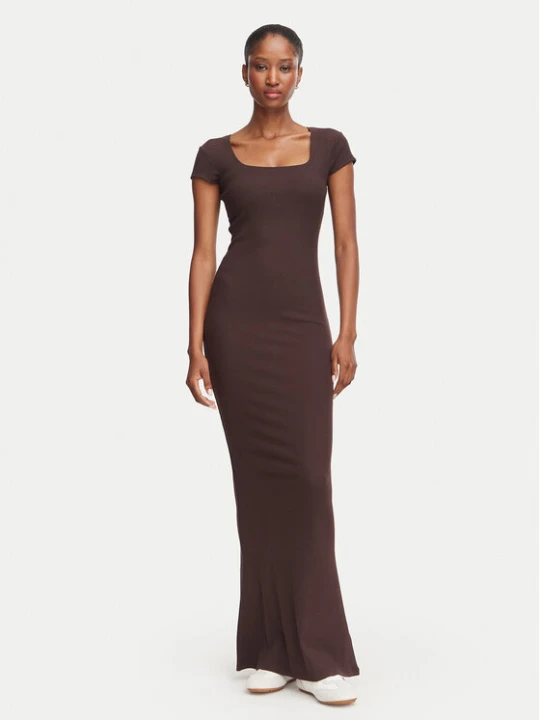 Zdjęcie produktu Guess Sukienka codzienna V6YK06 K4696 Brązowy ciemny Regular Fit