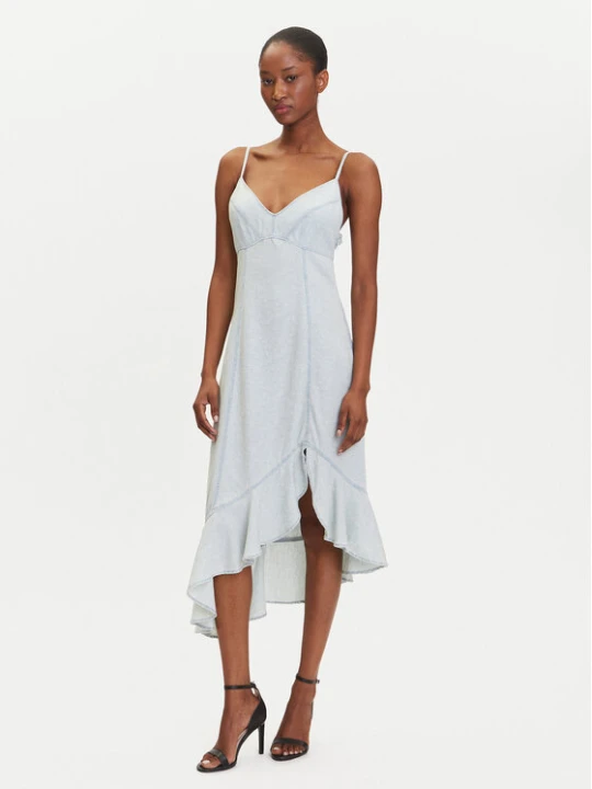 Zdjęcie produktu Guess Sukienka codzienna W5GK44 D5N81 Niebieski Regular Fit