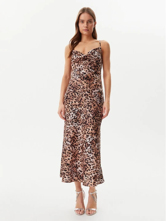 Zdjęcie produktu Guess Sukienka codzienna W5GK85 WH9C2 Brązowy Regular Fit