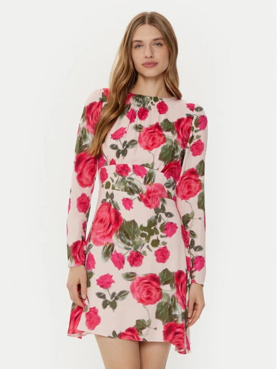 Zdjęcie produktu Guess Sukienka codzienna W5RK39 WGLC2 Różowy Regular Fit