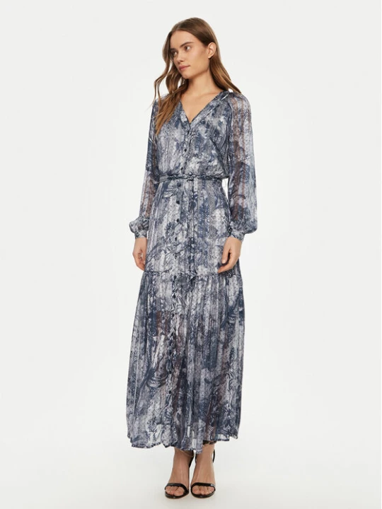 Zdjęcie produktu Guess Sukienka codzienna W5RK77 WGWV2 Granatowy Regular Fit