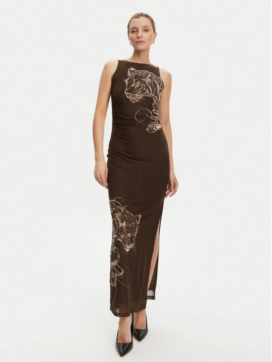 Zdjęcie produktu Guess Sukienka codzienna W5YK19 KCZC2 Brązowy Regular Fit