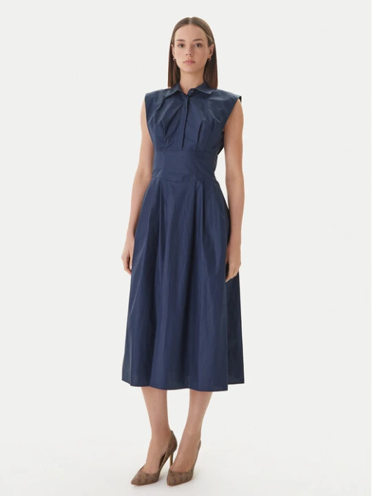 Zdjęcie produktu Guess Sukienka codzienna W6GKA0 W2353 Granatowy Regular Fit