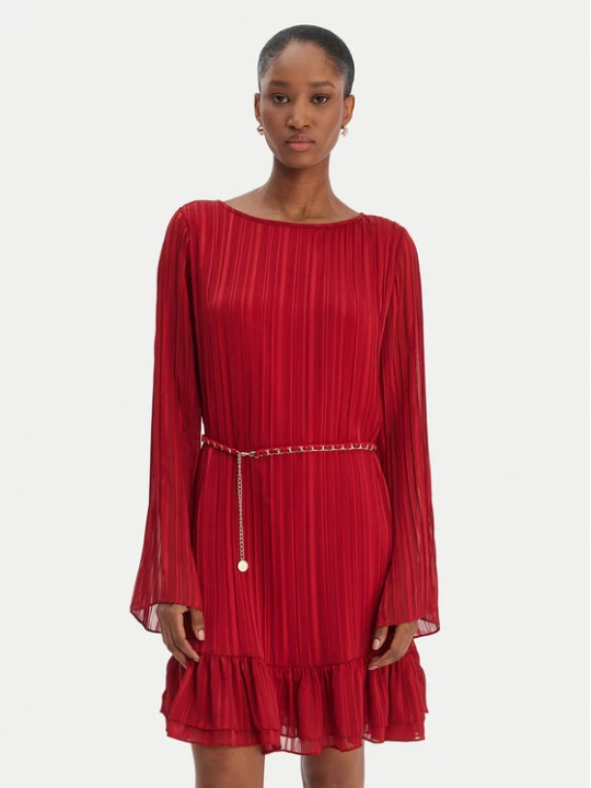Zdjęcie produktu Guess Sukienka codzienna W6RK37 WJ712 Czerwony Regular Fit