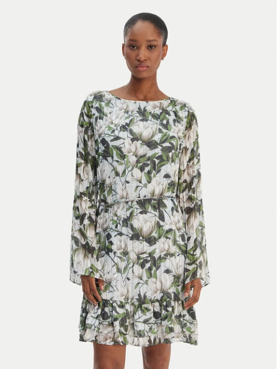 Zdjęcie produktu Guess Sukienka codzienna W6RK37 WJ712 Zielony Regular Fit