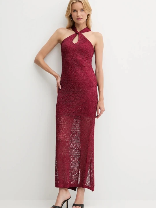 Zdjęcie produktu Guess sukienka CYNTHIA czerwony