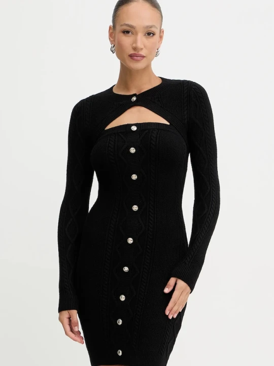 Zdjęcie produktu Guess sukienka DAPHNE czarny