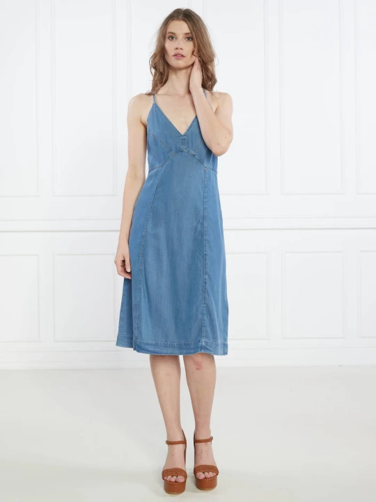 Zdjęcie produktu GUESS Sukienka | denim niebieski