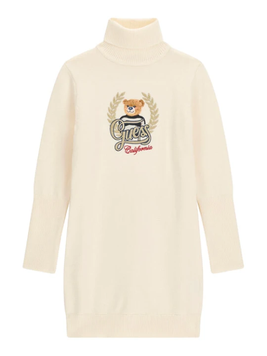 Zdjęcie produktu Guess Sukienka dzianinowa J6BK14 Z1299 Kremowy Regular Fit
