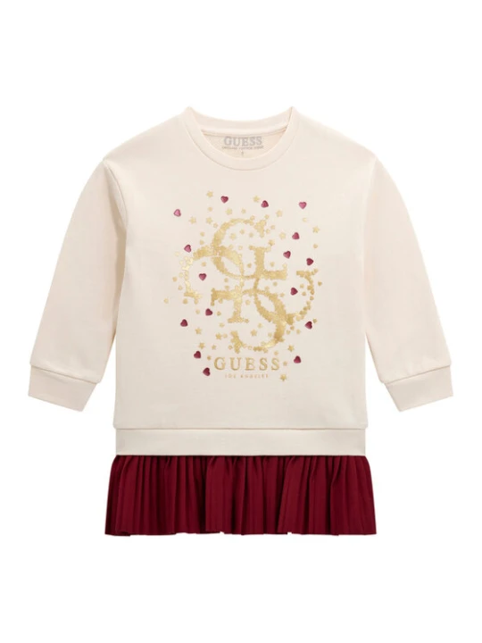 Zdjęcie produktu Guess Sukienka dzianinowa K5BK07 KAD74 Écru Regular Fit Kremowy
