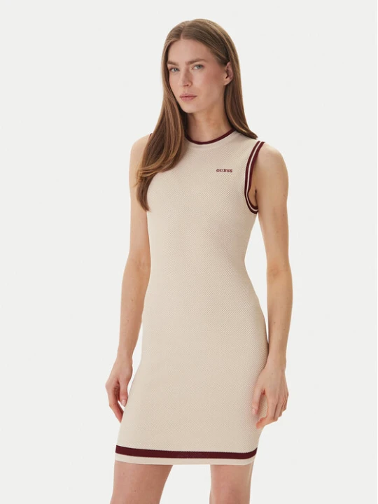 Zdjęcie produktu Guess Sukienka dzianinowa V6GK04 Z0648 Beżowy Regular Fit