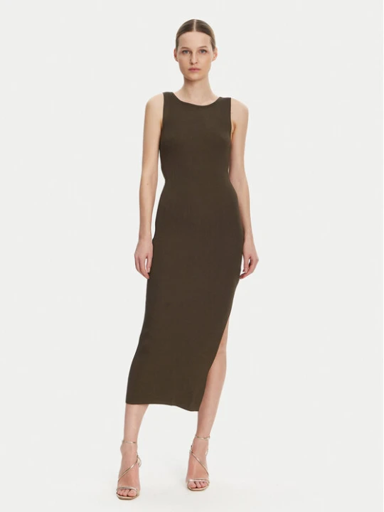 Zdjęcie produktu Guess Sukienka dzianinowa W5GK47 Z3L10 Brązowy Regular Fit