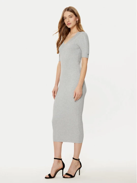 Zdjęcie produktu Guess Sukienka dzianinowa W5RK11 Z2V62 Szary Bodycon Fit