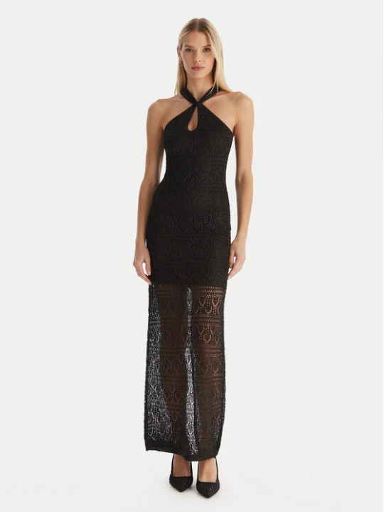 Zdjęcie produktu Guess Sukienka dzianinowa W5YK48 Z37G0 Czarny Slim Fit