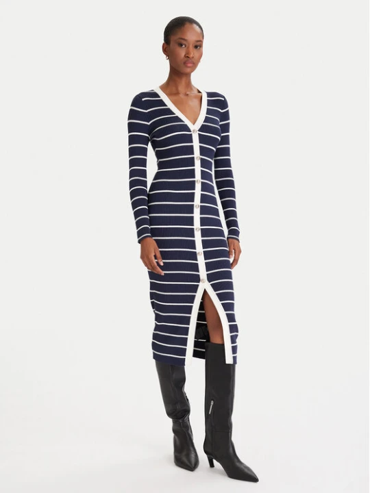 Zdjęcie produktu Guess Sukienka dzianinowa W5YK98 Z2YK2 Granatowy Slim Fit