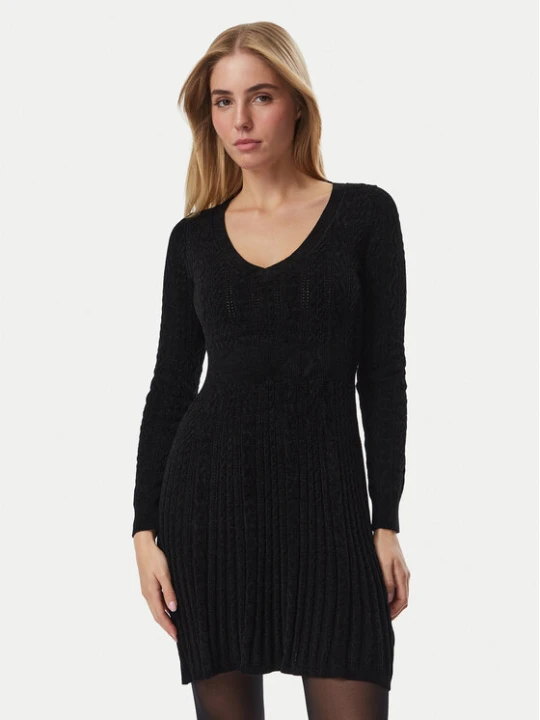 Zdjęcie produktu Guess Sukienka dzianinowa W6BK31 Z1443 Czarny Regular Fit