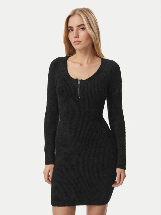 Zdjęcie produktu Guess Sukienka dzianinowa W6BK89 Z1921 Czarny Regular Fit