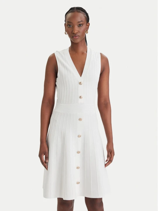 Zdjęcie produktu Guess Sukienka dzianinowa W6GK53 Z0658 Biały Regular Fit
