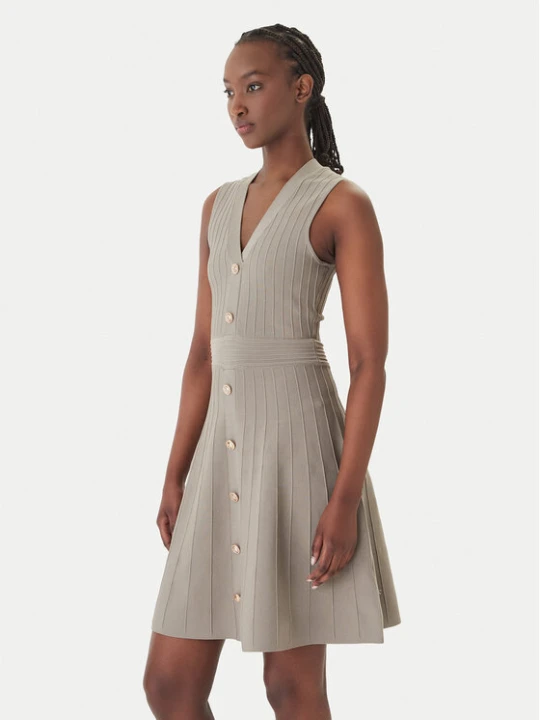 Zdjęcie produktu Guess Sukienka dzianinowa W6GK53 Z0658 Zielony Regular Fit