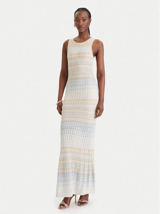 Zdjęcie produktu Guess Sukienka dzianinowa W6GKAT Z0936 Beżowy Regular Fit