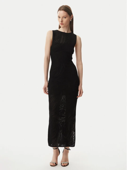 Zdjęcie produktu Guess Sukienka dzianinowa W6GKAX Z0981 Czarny Slim Fit