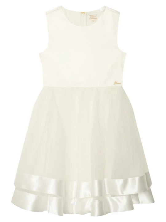 Zdjęcie produktu Guess Sukienka elegancka J6RK34 WM330 Biały Regular Fit