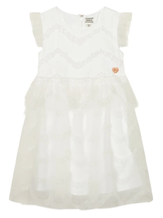 Zdjęcie produktu Guess Sukienka elegancka K6RK22 WK040 Biały Regular Fit