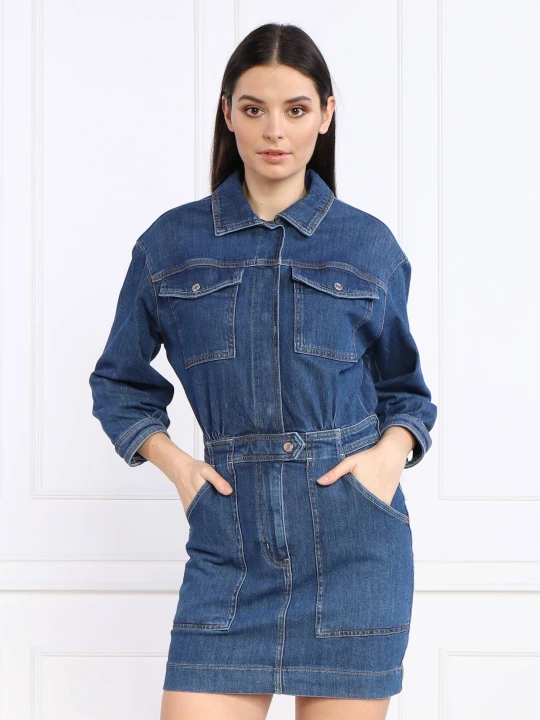 Zdjęcie produktu GUESS Sukienka ELIZA MINI granatowy