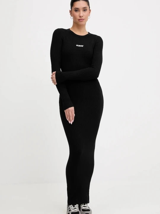 Zdjęcie produktu Guess sukienka FLAMINIA czarny