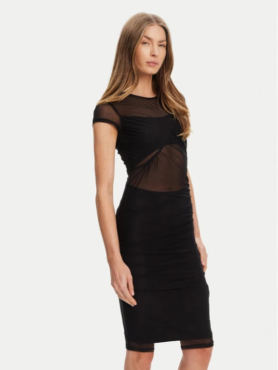Zdjęcie produktu Guess Sukienka koktajlowa W5YK66 KBAH2 Czarny Regular Fit