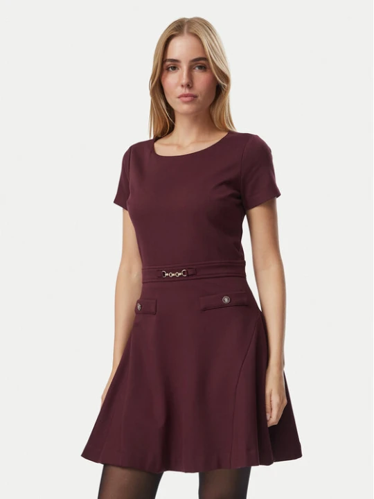 Zdjęcie produktu Guess Sukienka koktajlowa W6BK38 K6210 Fioletowy Regular Fit