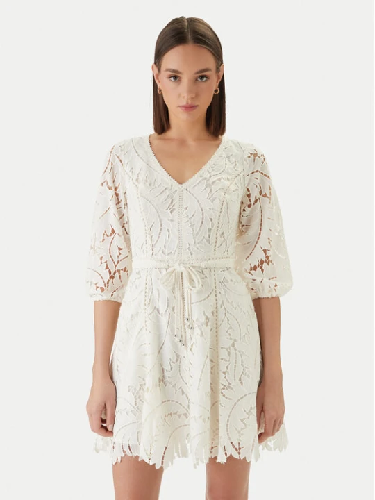 Zdjęcie produktu Guess Sukienka koktajlowa W6GK91 W2162 Biały Classic Fit