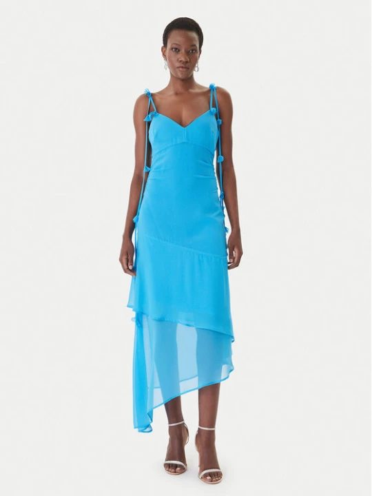 Zdjęcie produktu Guess Sukienka koktajlowa W6GKAD W2526 Niebieski Regular Fit