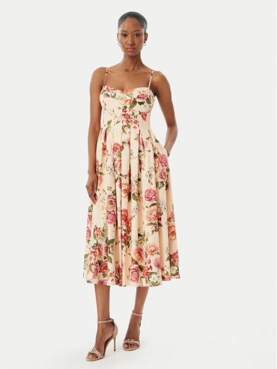 Zdjęcie produktu Guess Sukienka koktajlowa W6GKAF W2558 Różowy Regular Fit