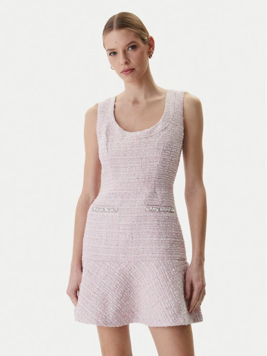 Zdjęcie produktu Guess Sukienka koktajlowa W6RK28 WJ632 Różowy Regular Fit