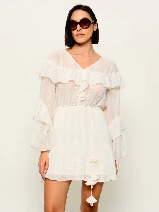 Zdjęcie produktu GUESS Sukienka LAURENCE ecru
