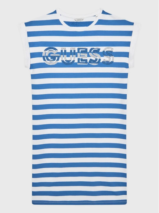 Zdjęcie produktu Guess Sukienka letnia J3GK21 KBOR3 Niebieski Regular Fit