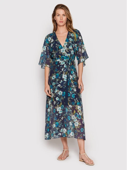 Zdjęcie produktu Guess Sukienka letnia W2YK38 WEPQ0 Granatowy Regular Fit