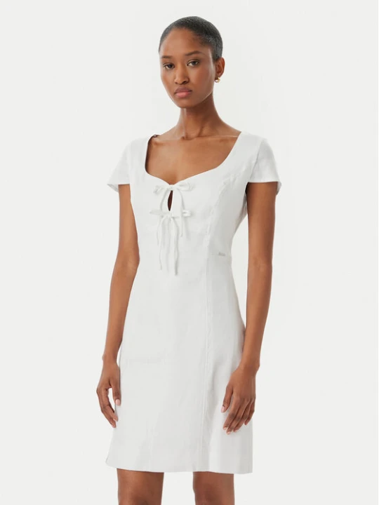 Zdjęcie produktu Guess Sukienka letnia W5GK41 WH5L2 Biały Regular Fit