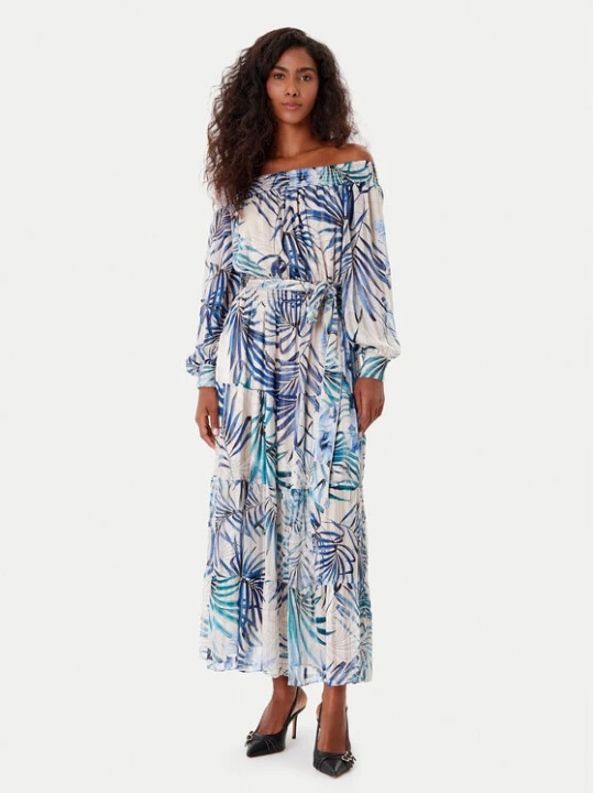 Zdjęcie produktu Guess Sukienka letnia W5GT16 WH9Z2 Niebieski Regular Fit