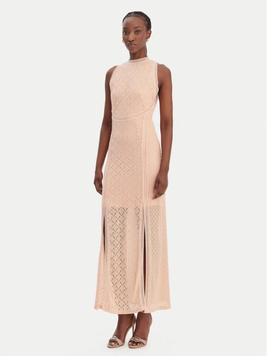 Zdjęcie produktu Guess Sukienka letnia W6GK16 K2953 Pomarańczowy Slim Fit