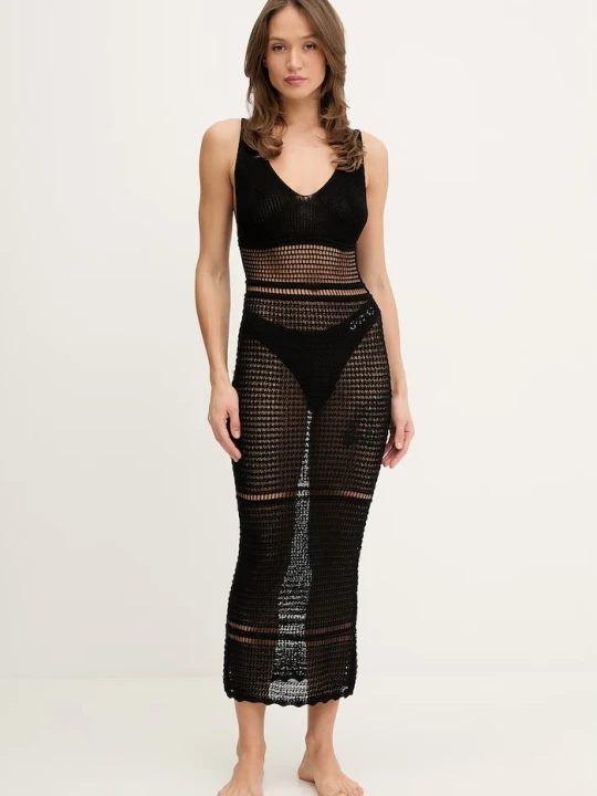 Zdjęcie produktu Guess sukienka LUNA czarny