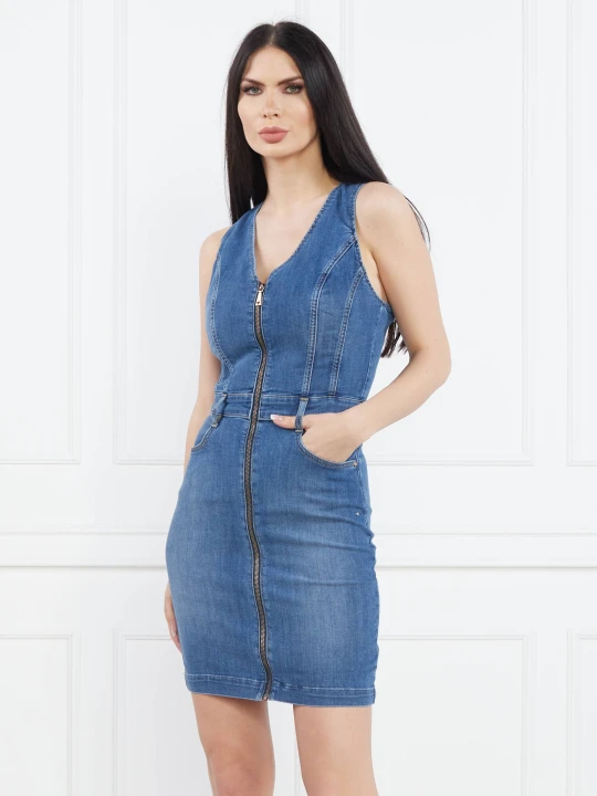 Zdjęcie produktu GUESS Sukienka MICOL granatowy