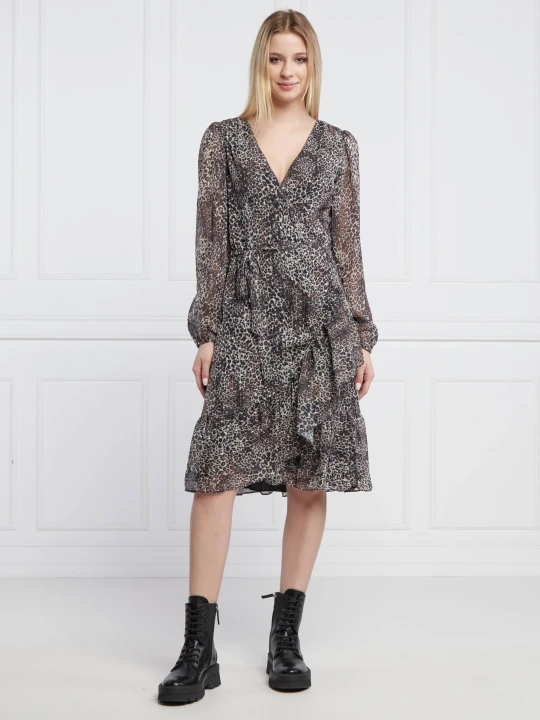 Zdjęcie produktu GUESS Sukienka NINA brązowy