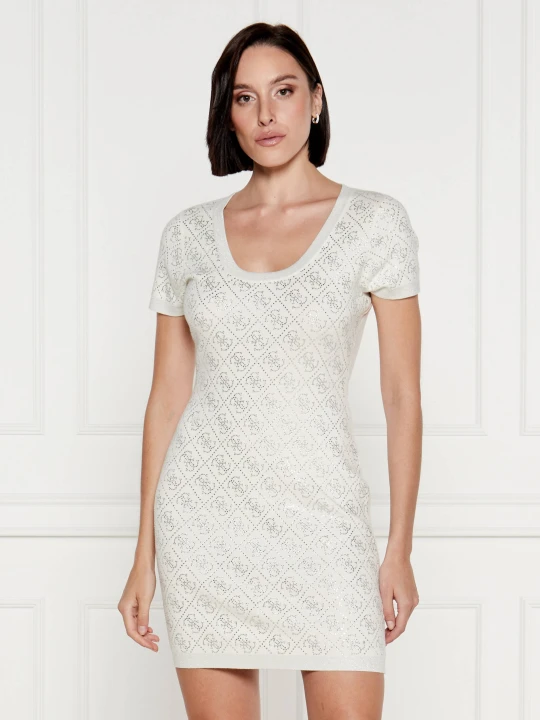 Zdjęcie produktu GUESS Sukienka Paige ecru