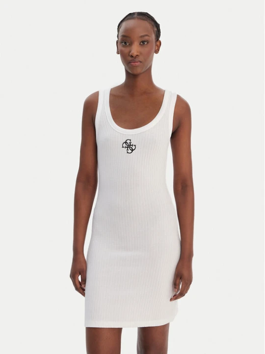 Zdjęcie produktu Guess Sukienka plażowa E6GK07 KG482 Biały Regular Fit