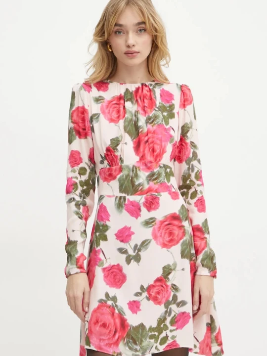 Zdjęcie produktu Guess sukienka RACHELE różowy