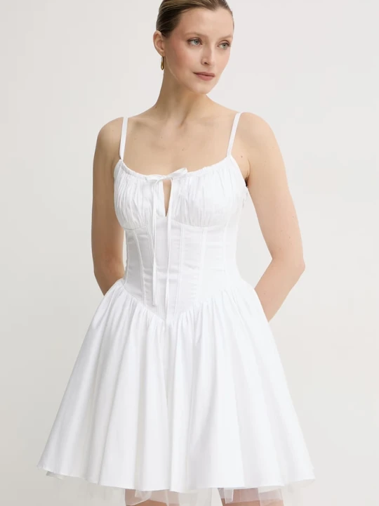 Zdjęcie produktu Guess sukienka rozkloszowana MARILYN MONROE biały