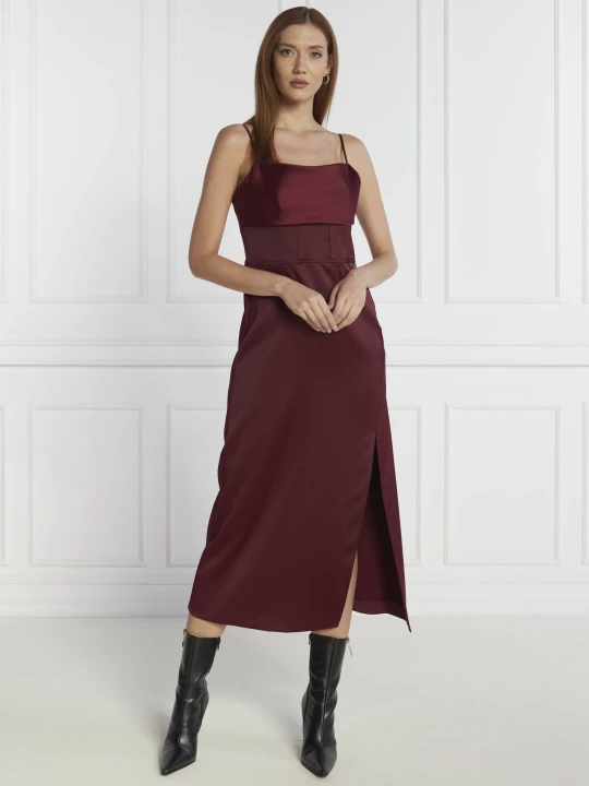 Zdjęcie produktu GUESS Sukienka SARA STRAPS bordowy